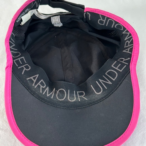 Under Armour Coldblack Women's Hat Gray w/ Pink UV Protection Sports Cap - Picture 5 of 8